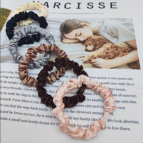 10Pcs Light Up Scrunchies Valentine's Day Party Favor, Gifts for Girls LED Scrunchy Hair Ties for Women & Girls Hair 80s, ...