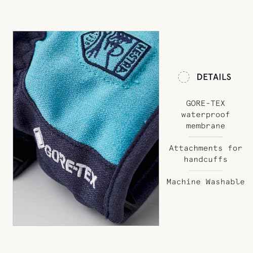 Hestra Gore-Tex Atlas Junior Mitt for Boys & Girls I Insulated Waterproof Mittens for Winter Sports