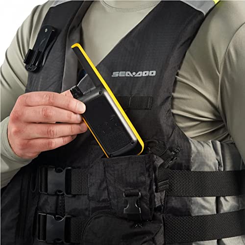 Sea-Doo New OEM Unisex 2XL Black Explorer PFD Life Jacket, 2859641490