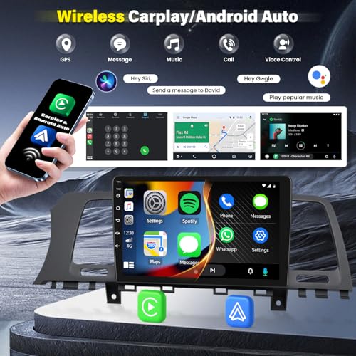 4+64G 9" Car Radio Stereo for Nissan Murano Z51 2008-2014 w/GPS 2013 2012 2011 2010 2009 w/carplay w/Android Auto Double D...