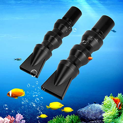 Aquarium Duck Flat Nozzle, Flexible 360°Rotatable Duckbill Water Outlet Plastic Aquarium Water Outlet Duckbill Nozzle Pipe...