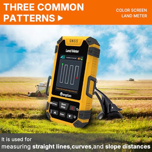 Heltec Handheld GPS Land Meter, High Accuracy GNSS Surveying Equipment for Land Measurement & Hiking 6 Satellite System Po...