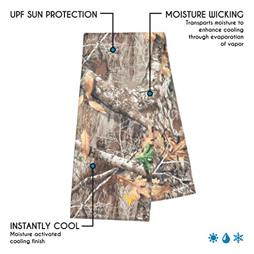 BUILTCOOL Adult Cooling Towel - Men & Women Chilly, Lightweight, Soft, Neck and Face Cooling Towel for Sport, Camping, Hun...