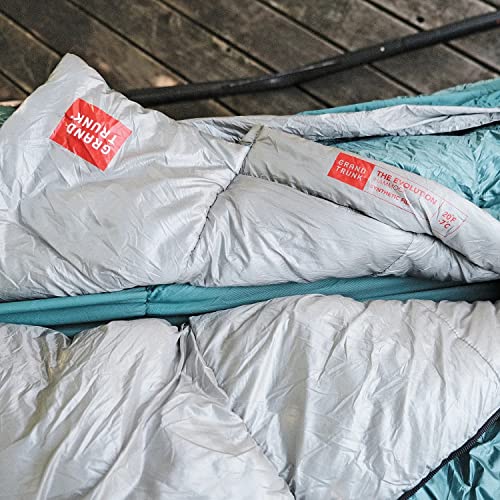Grand Trunk Evolution 20 Synthetic Hammock - 20°F Cold Weather Hammock with Integrated Sleeping Bag for Camping & Backpacking