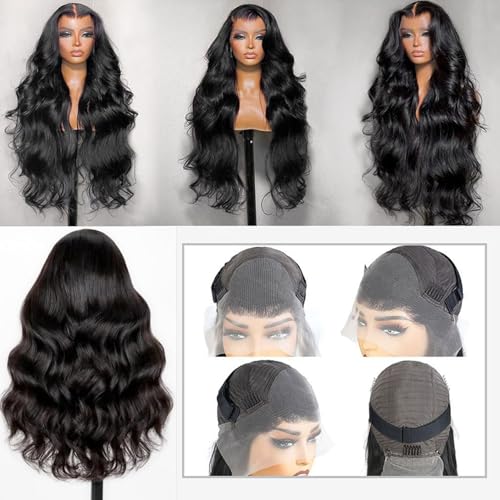 200 Density 20 Inch Body Wave Lace Front Wig Human Hair 13x6 HD Lace Front Wigs Human Hair for Women Glueless Wigs Human Hair Pre Plucked Natural Hairline