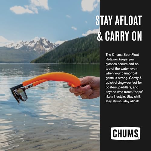 Chums SportFloat Eyewear Retainer - Floating Glasses Strap for Water Sports, Fishing and Boating