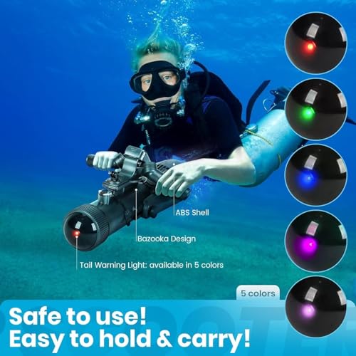 Camolech 900W Paddle Board Motor Underwater Scooter – High-Speed Sea Scooter with 16AH Removable Battery for SUP, Kayak, S...