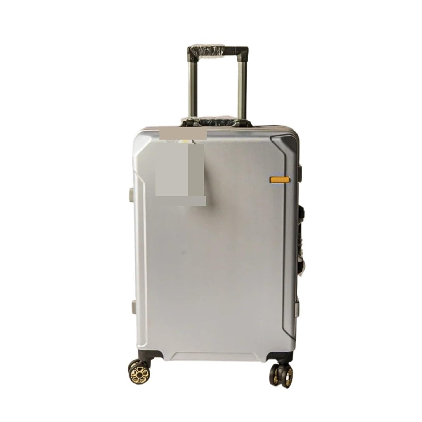MUdson Trunk Aluminum Frame Trolley Case Luggage Travel Luggage Wear-Resist Durable (Color : White, Size : 24")