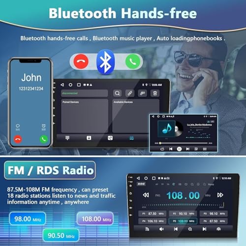 4G+64G Carplay Car Radio for Chevrolet Express 2500 3500 2019-2024 Android Car Stereo for Chevrolet Express 2500 8" Touch ...