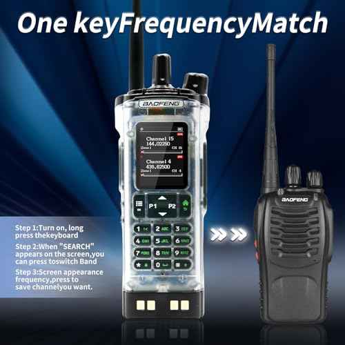 BAOFENG DM-32 DM32 10W DMR Ham 2 Way Radio GPS Matching Writing Frequency Satellite Positioning Type-C DM32(1PC) (Transparent)