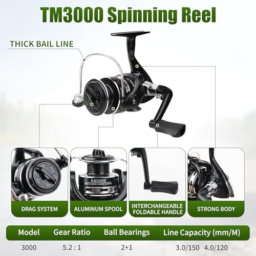 Fishing Rod Reel Combo - 2PCS 6.89ft Telescopic Fishing Poles 2PCS Spinning Reels Lures Set Fishing Pliers with Carrier Ba...