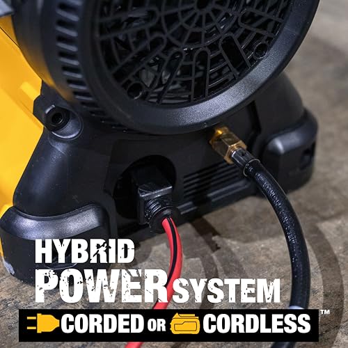 DEWALT 70000-BTU Outdoor Portable Forced Air Propane Heater