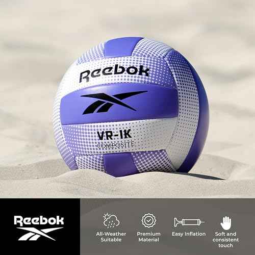 Reebok - High-Performance Volleyball, Durable Design for Indoor & Outdoor Play