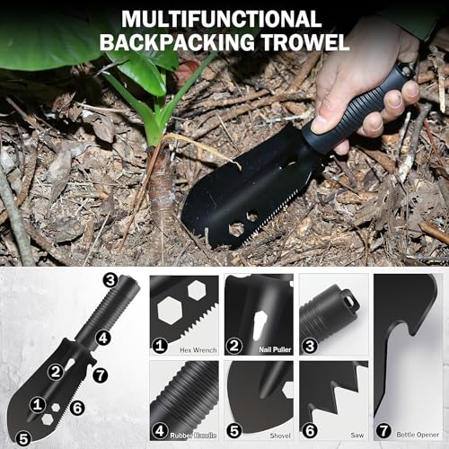 Gifts for Men Christmas Survival Kit, Survival Gear and Equipment 258 PCS with Water Filter, Emergency Tent, LED Lantern, ...