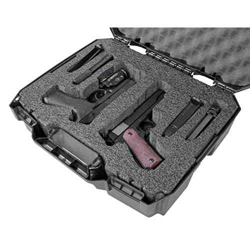 Case Club Pre-Cut 2 Pistol Carrying Case