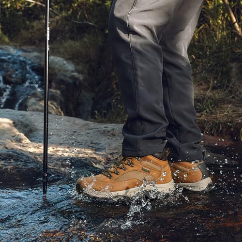 CC-Los Men's Waterproof Hiking Boots Outdoor Relaxed Fit Lightweight Size 7-13.5