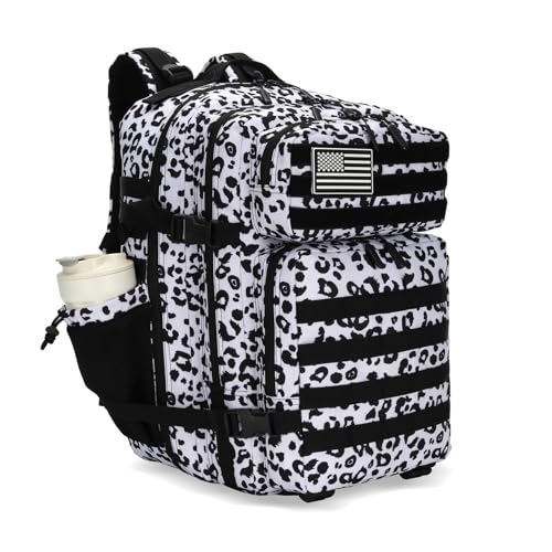 W WINTMING 25L Tactical Backpack for Men and Women Small Military Tactical Backpack Heavy Duty Molle Assault Pack Daypack ...