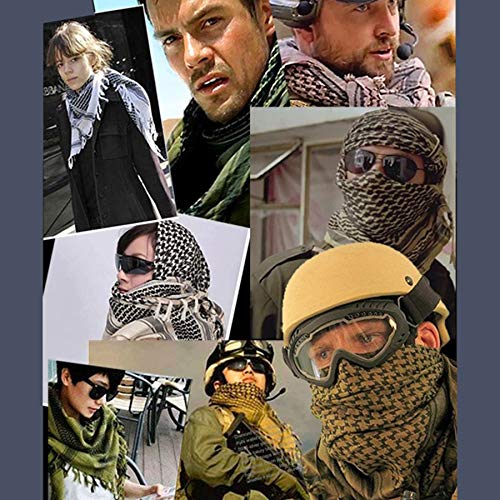 Men's Winter Scarf - Men Warm Soft Tartan Scarves Classical Cashmere-Feel Plaid Knitted Long Scarf Shawl Neck Wrap