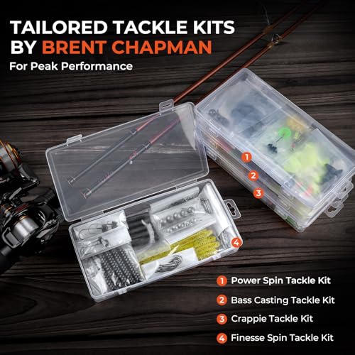 KastKing Brent Chapman Baitcasting Reel and Rod Combo, Tailored Tackle Kits, Pre-spooled Design, IM6 Graphite 2Pc Blanks, ...