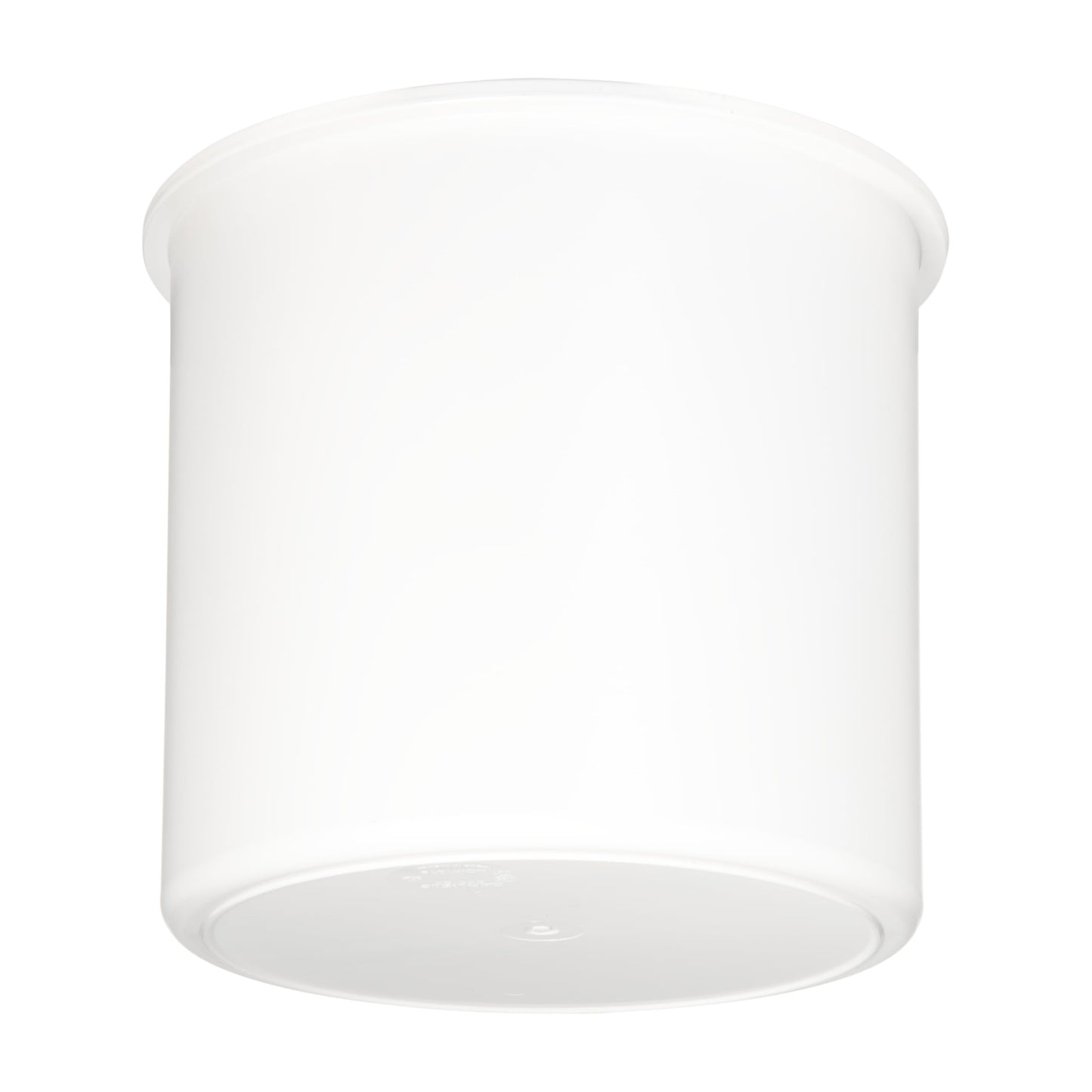 Carlisle FoodService Products Coldmaster Ice Cream Server Insulated Crock with Lid for Kitchens and Restaurants, Plastic, 3 Gallons, White