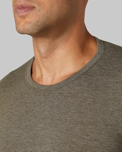 32 Degrees Heat Men’s Lightweight Baselayer Crew Top – Thermal Long Sleeve Shirt for Cold Weather