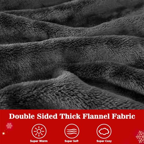 Waitu Wearable Blanket Sweatshirt Gifts for Women and Men, Warm and Cozy Giant Blanket Hoodie, Thick Flannel Blanket with ...
