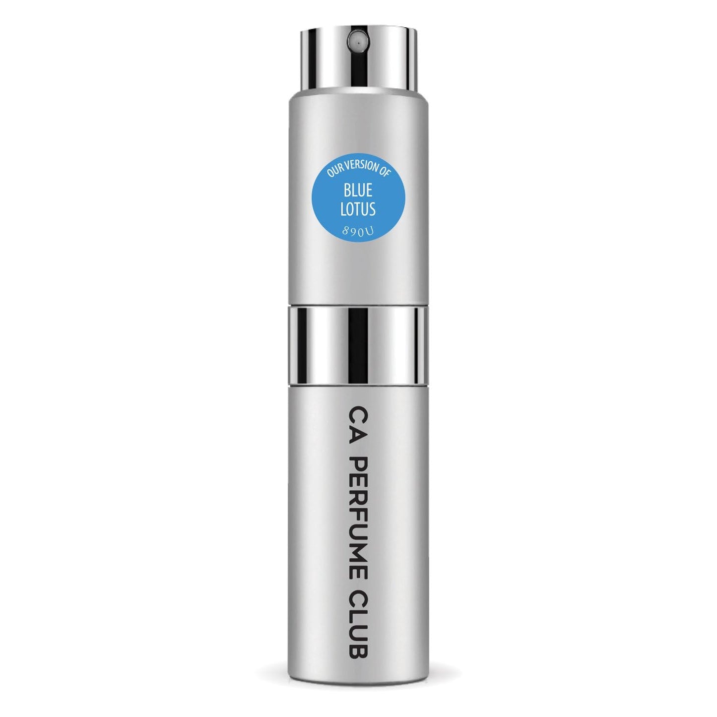 CA Perfume Originals Blue Lotus for Women and Men Musk Scent Long Lasting Unisex Fragrance Eau De Parfum Travel Size Refillable Atomizer Spray 0.27 Fl Oz 8ml