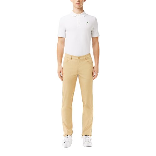Lacoste Men's Sport Ultra Dry Slim Fit Golf Pants, Croissant, 38