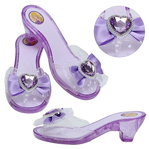 Mastom Girls Play Set! Princess Dress Up Shoes and Tiara (3 Pairs of Shoes + 1 Tiara) Role Play Collection Fashion Princes...