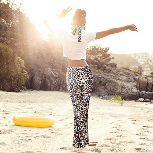 SATINIOR 60s 70s Women Hippie Costume Outfits Set Disco Retro Flared Bell Bottom Pants for Halloween Cosplay Party(Medium)