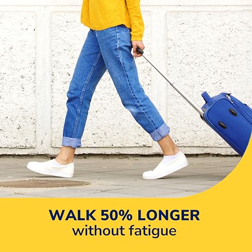Dr. Scholl's Walk Longer Insoles - Comfortable Plush Foam Cushioning Inserts for Walking, Hiking, and Standing on Feet Al...