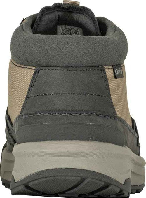 Oboz Men's Burke Chukka Hiking Boot, Nimbus Gray, 11