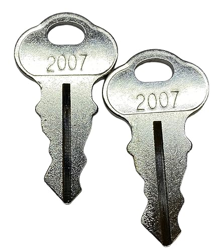 2 - H2007 Keys for Lancer Soda Fountain Beverage Dispenser SafeCo Brands