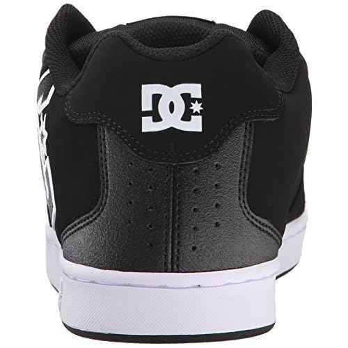 DC Men's NET Shoe, Black/Black/White, 9 D US