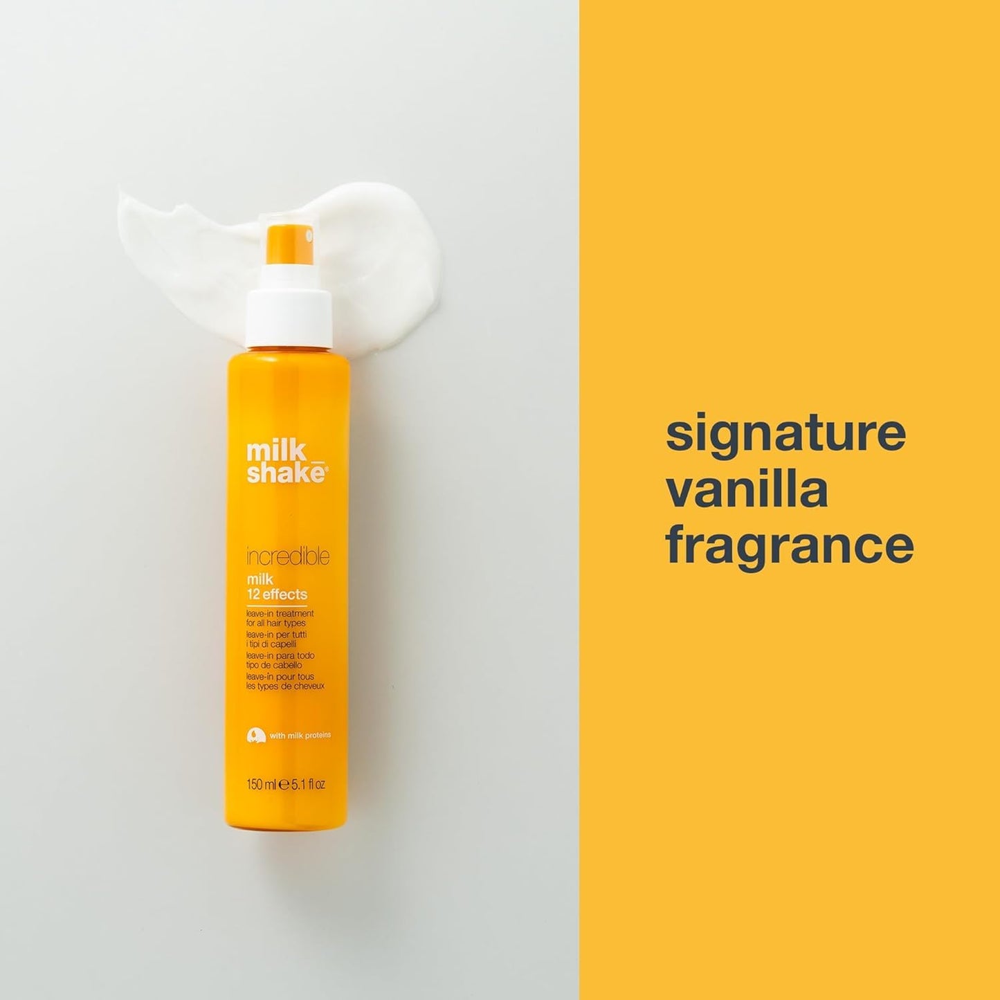 milk_shake Incredible Milk - Leave-In Hair Treatment for All Hair Types | Renews Detangles and Repairs Damaged Hair | 1.8 fl oz