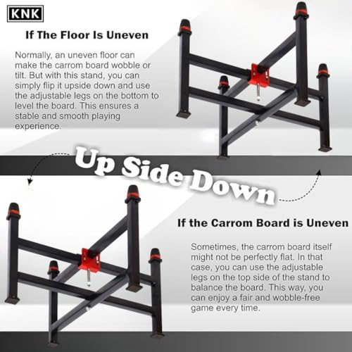Surco Professional Carrom Board Carrom Stand Floor Stand