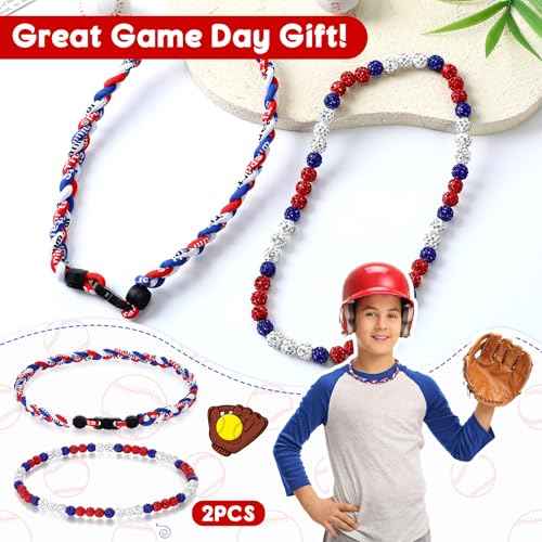 Easy Joy 8'' Baseball Paper Lanterns Sports Team Party Baseball Hanging Lantern Softball Party Decorations 3 Pieces