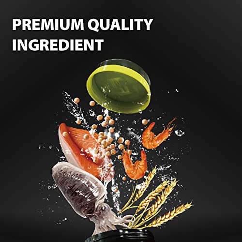 GOOD PARTNER Purify Series for Marine Fish Food, Saltwater Fish Sinking Pellets, Suitable for Clown Fish, All Natural Ingr...