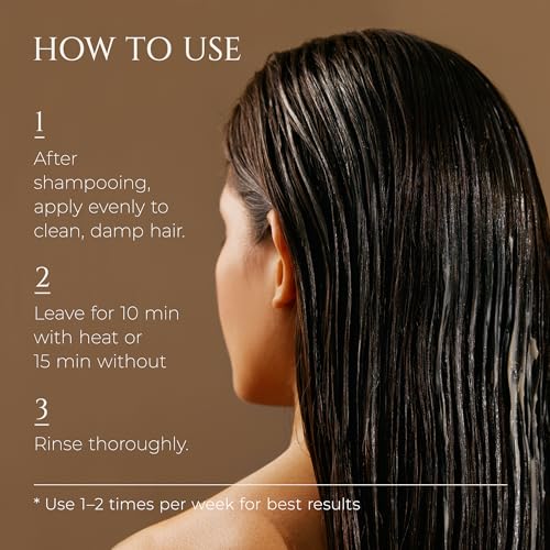 HADAT Hydro Spa Hair Treatment ? Professional Hair Mask for Deep Moisturizing Repair and Shine ? Macadamia Oil ? Salon Quality for Dry Damaged Color-Treated Hair ? Israeli Haircare, 16.9 Fl Oz