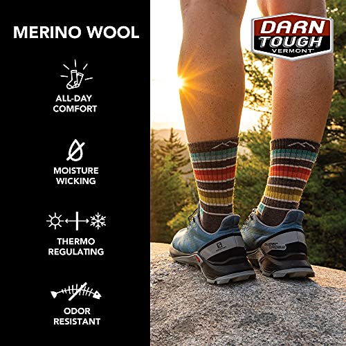 Darn Tough Women's Her Spur Boot Lightweight Hiking Sock (Style 1969) -