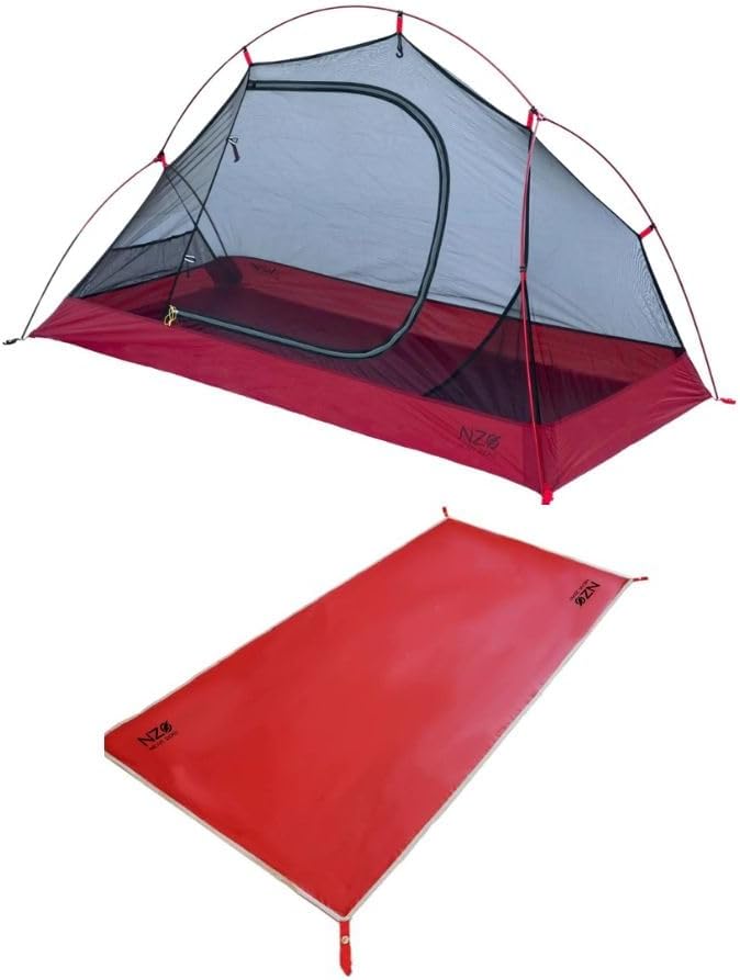 Near Zero 1 Person Ultralight Tent and Waterproof Footprint