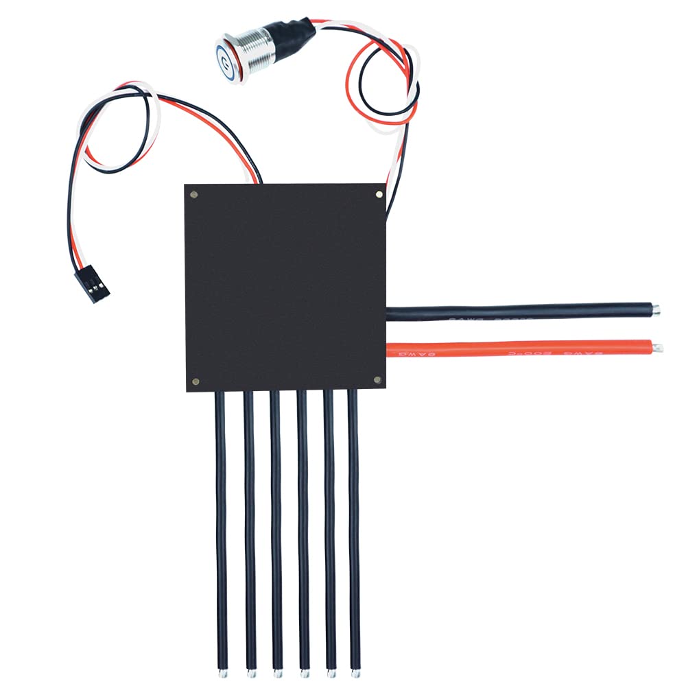 Flipsky Dual FSESC6.7 Plus with Anti-Spark Switch Integrated Based on VESC6 Electric 100A 12S ESC Speed Controller for Electric Skateboard