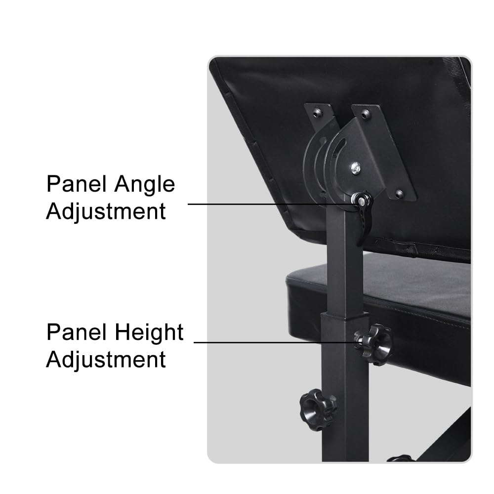 Tattoo Chairs with Adjustable Armrest & Back Support for Tattoo Artists and Client, Ergonomic Multiple Uses Chair,Tattoo Studio Furniture (with Wheels)