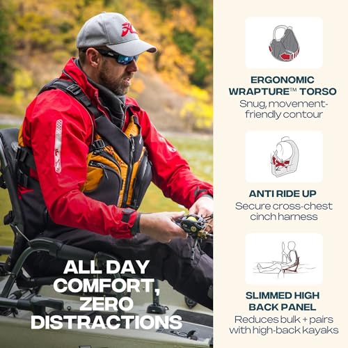 Stohlquist Keeper Fishing Lifejacket, USCGA Approved Type III PFD