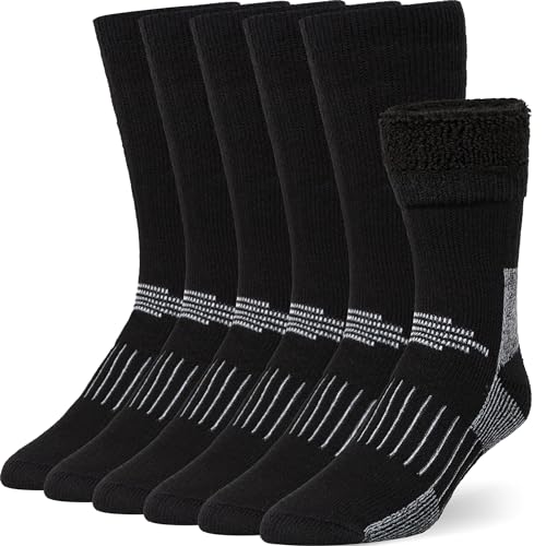Buttons & Pleats Premium Merino Wool Hiking Socks Outdoor Trail Crew Socks