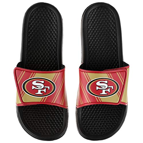 FOCO San Francisco 49ers NFL Mens Legacy Sport Slide - M