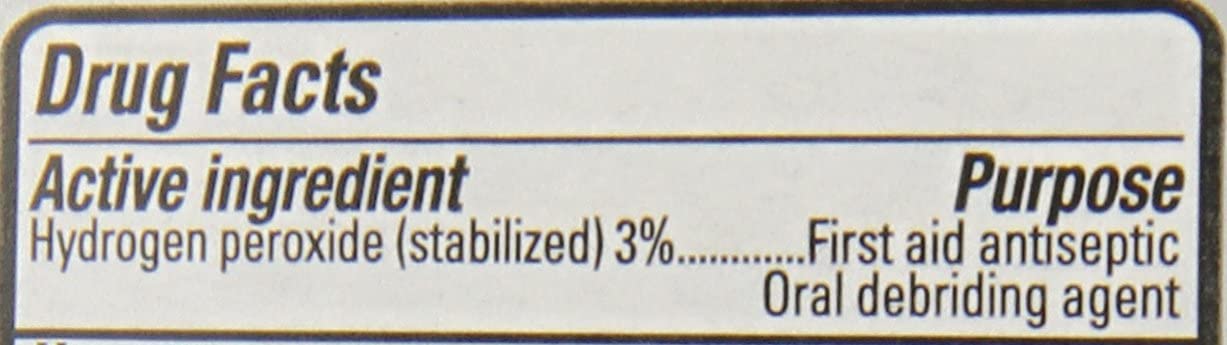 Hydrogen Peroxide Antiseptic Solution 16 Oz - Pack of 2