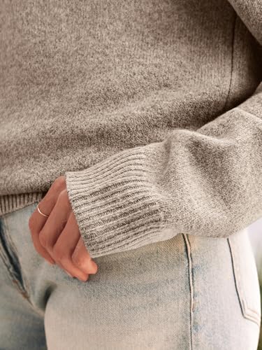 LILLUSORY Womens Off The Shoulder Sweater Oversized Batwing Sleeve Loose Pullover Sweaters Tops