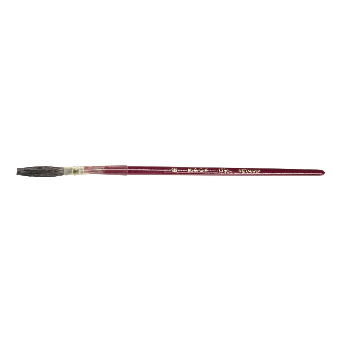 Andrew Mack Brown Kazan Squirrel Hair Lettering Quill Series 179L Size 6
