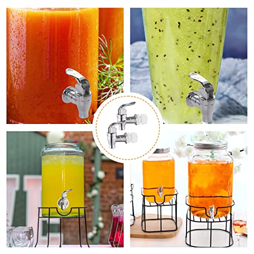 Spigot for Beverage Dispenser, 2 Pack Drink Dispenser Spigot Replacement Beverage Dispenser Spout Drink Spigot Water Dispe...